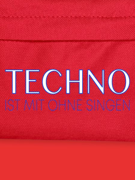 Techno ist mit ohne singen