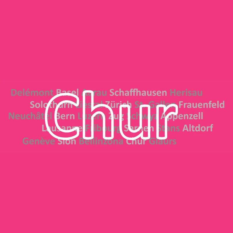 Schweizer Städte Chur