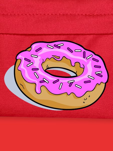 Pink Glasierter Donut PopArt