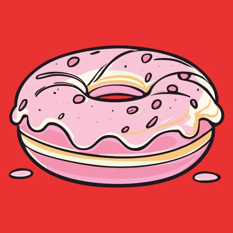 Donut - pink