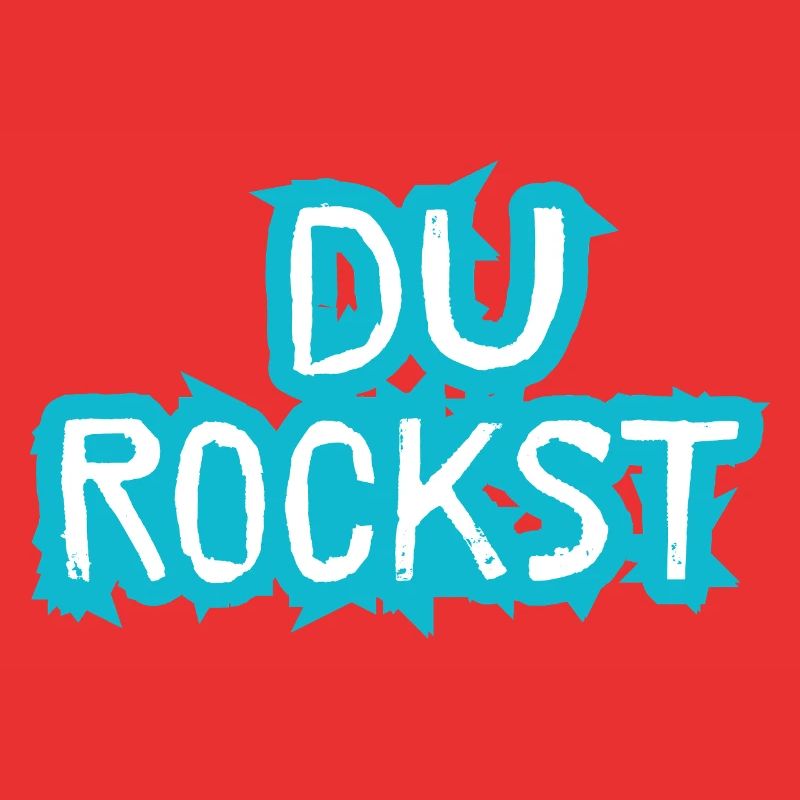 Du Rockst Design Geschenkidee