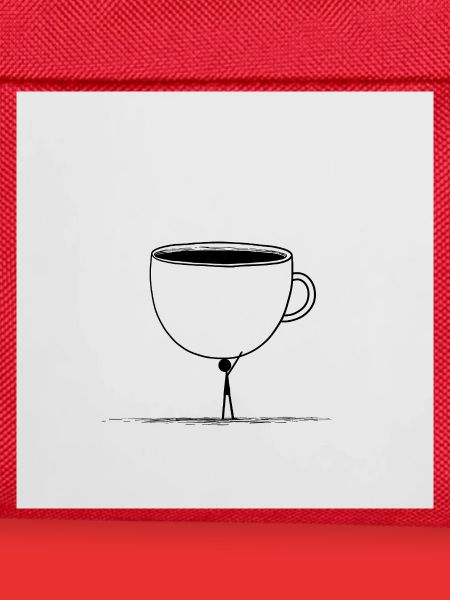 Kaffee? Nur in Eimern, bitte!