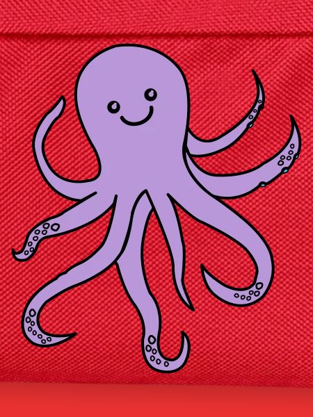 Purple Octopus Charm