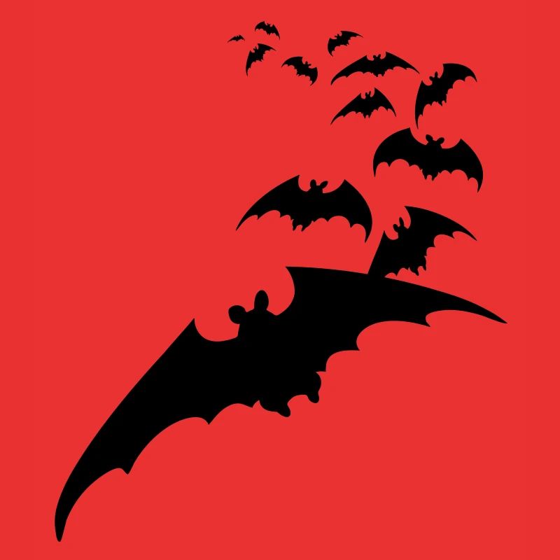 Bat flying fox vampire Halloween animal fly