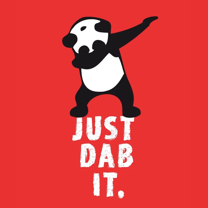 dab just dab it panda dabbing touchdown super victoire