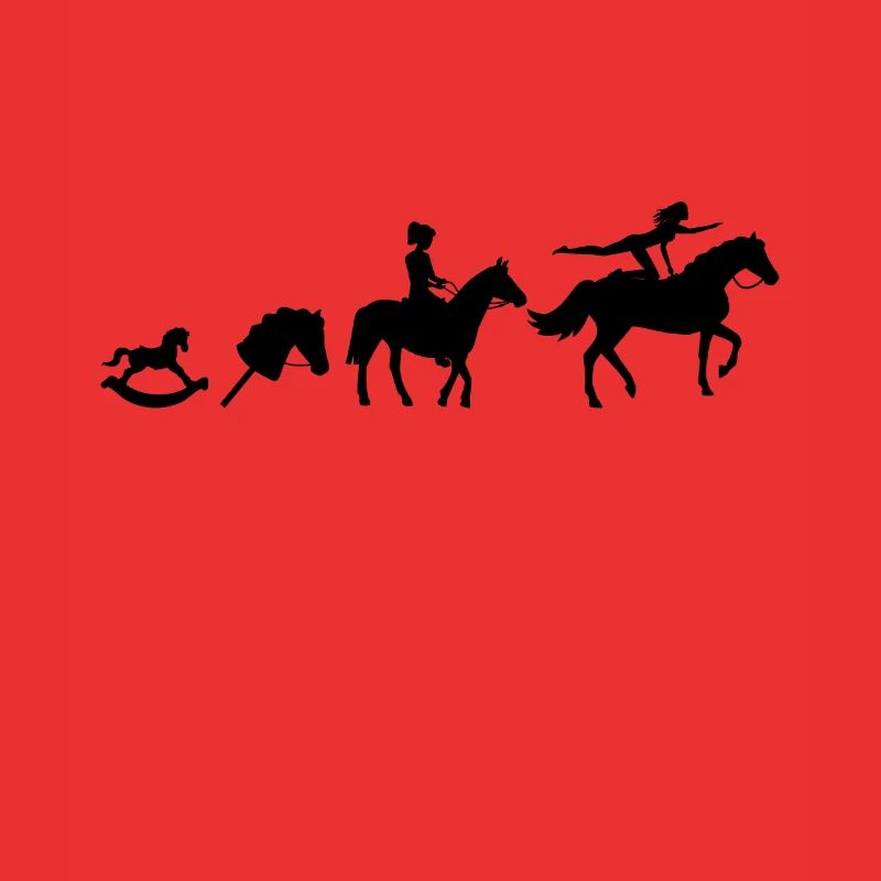 Evolution Voltigieren Reiten