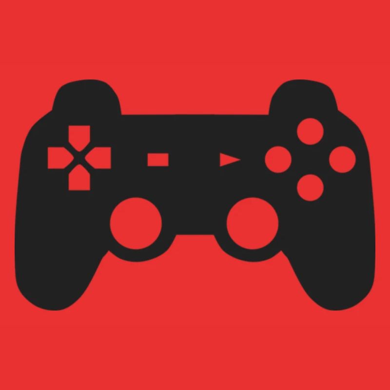 Schwarzer Spielkonsolen Controller Geschenk Idee