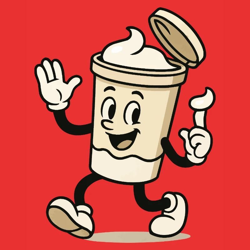 eiscreme becher comic