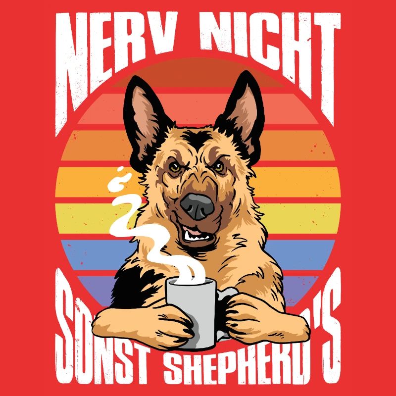 Schäferhund Geschenke Hund Herrchen Gassi