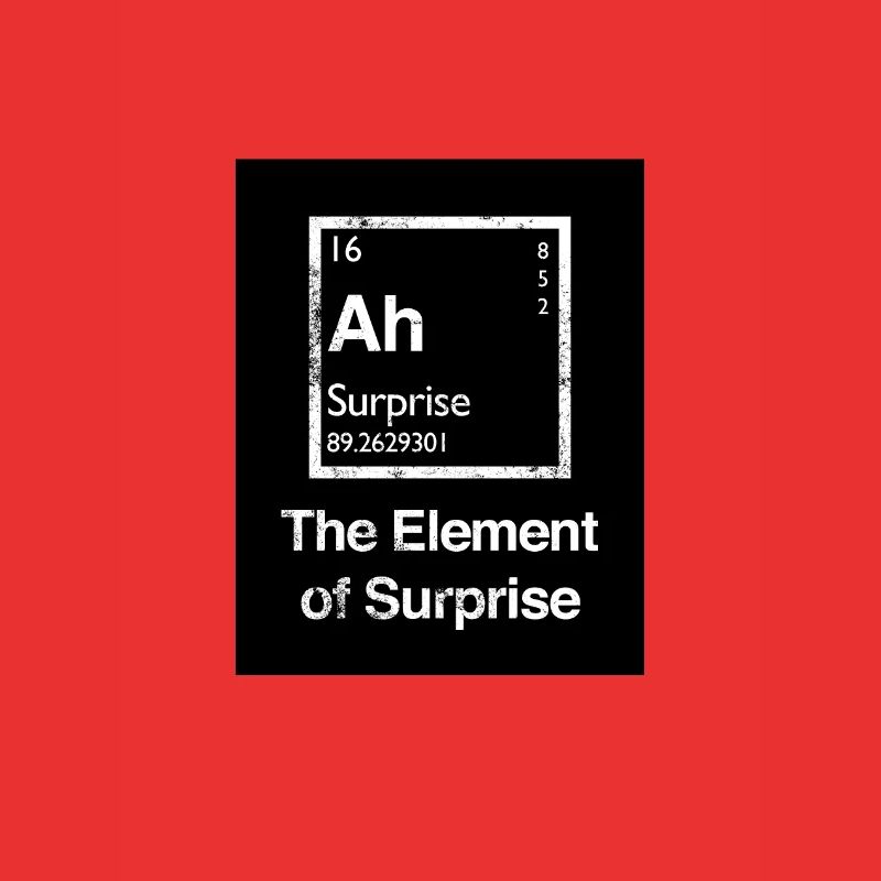 Das Element der Überraschung