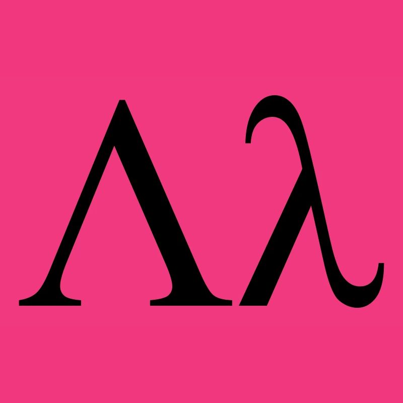 Lambda griechischen Buchstaben Bruderschaft von