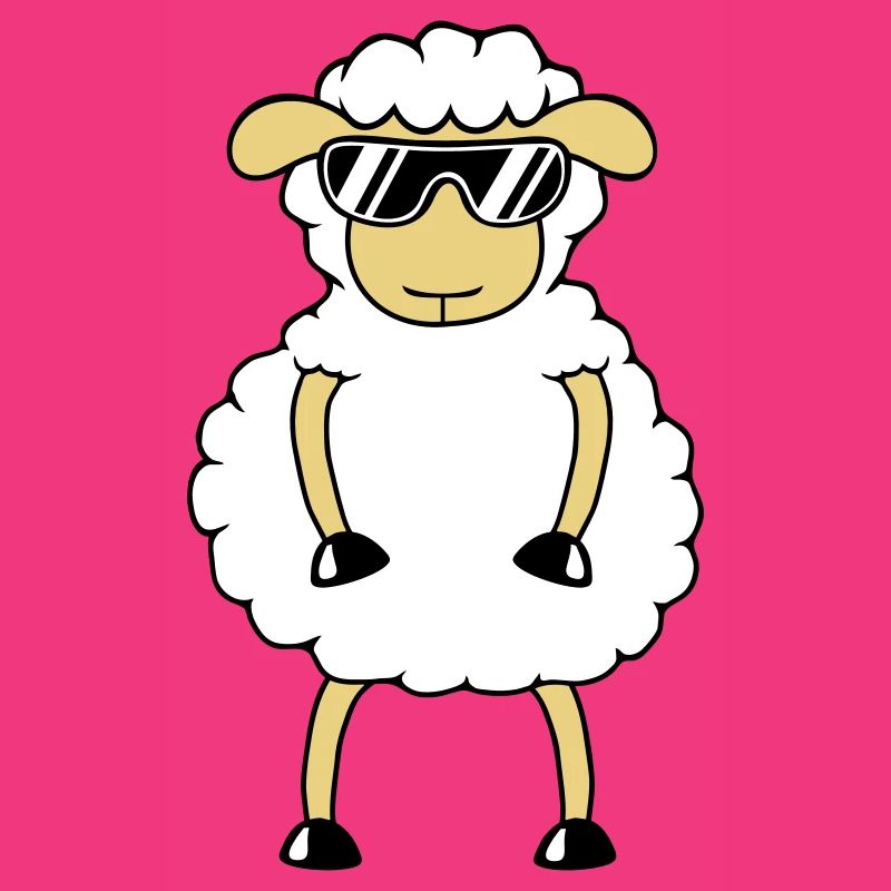 Sheep Sunglasses Party Sheep Lamb Cute Cool