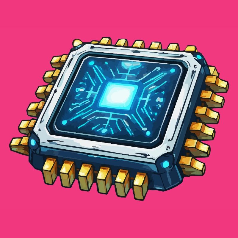 Luminous Microchip Digital Core