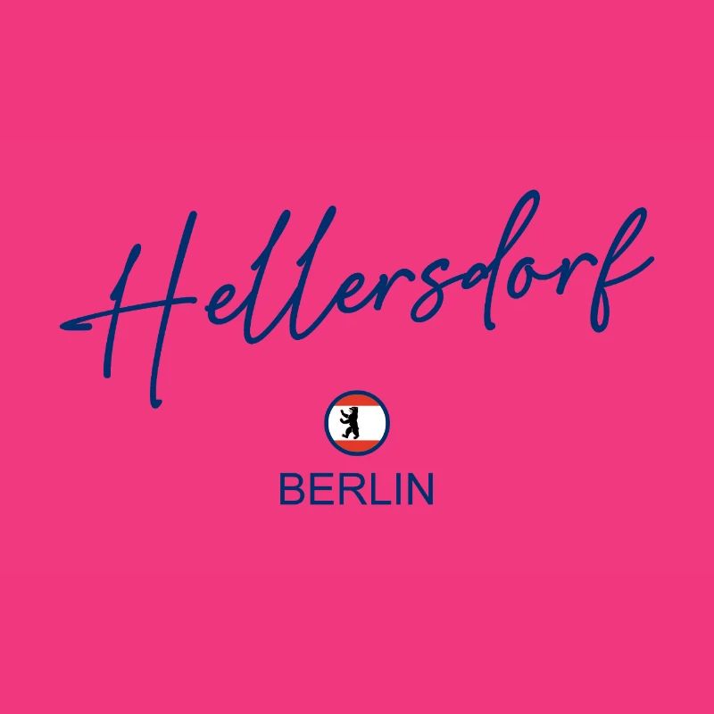 Hellersdorf - Drapeau de Berlin - Ours de Berlin