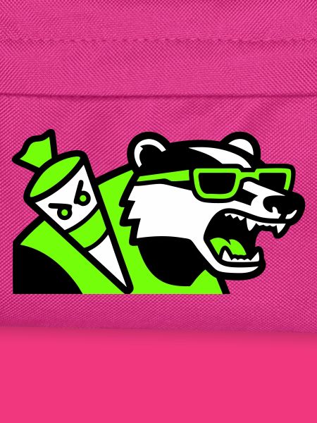 Badger Schoolbag Mascot