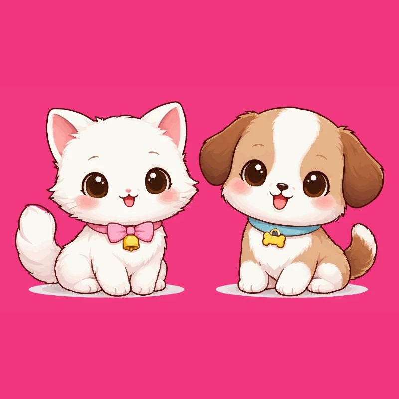 Hund Katze Comic