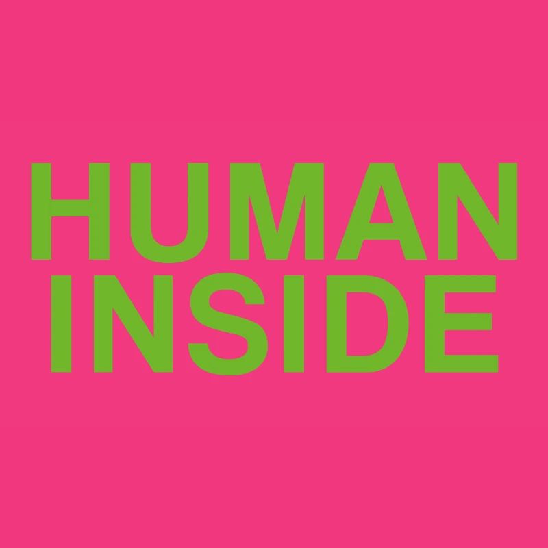 HUMAN INSIDE Textdesign