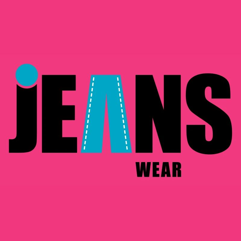 Jeans Wear with a dot