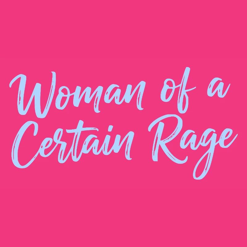 Femme d’une certaine rage Déclaration de design