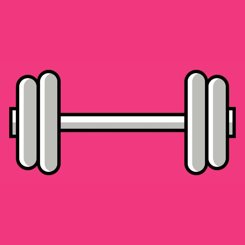 Dumbbell weights icon