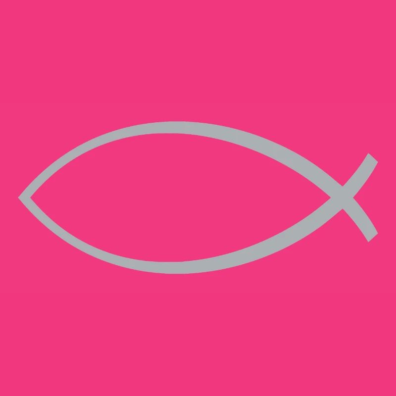 Ichtus fish silver