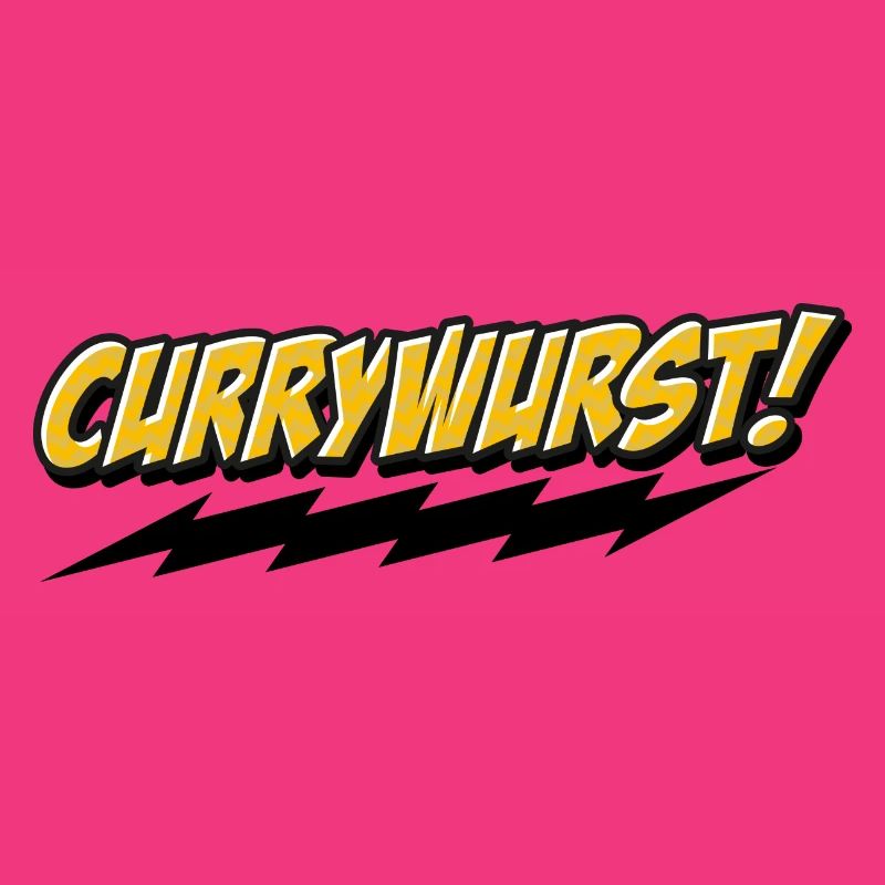 Currywurst Graffito