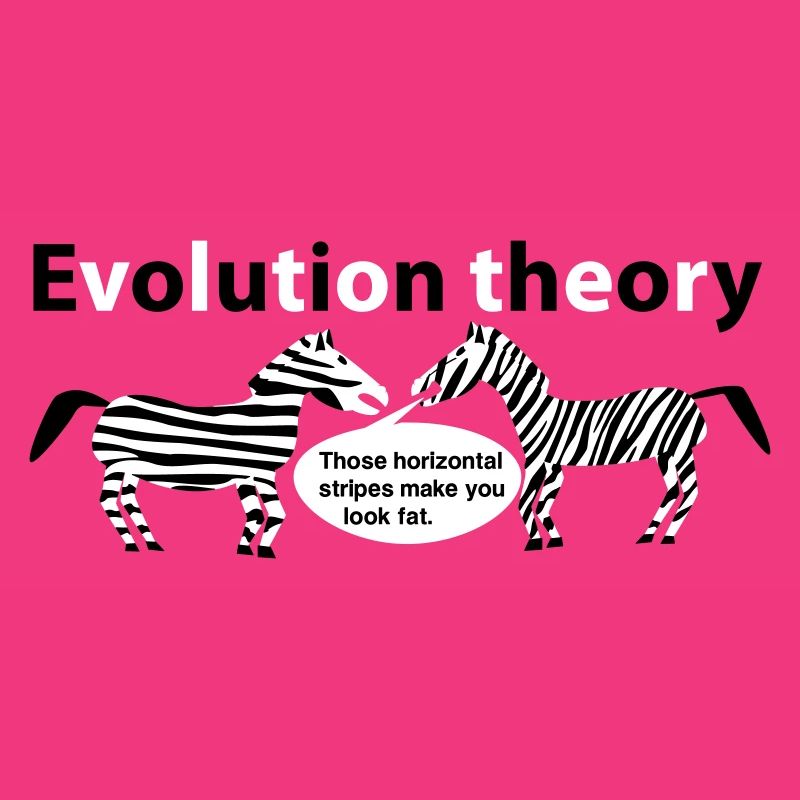 Evolution theory zebras