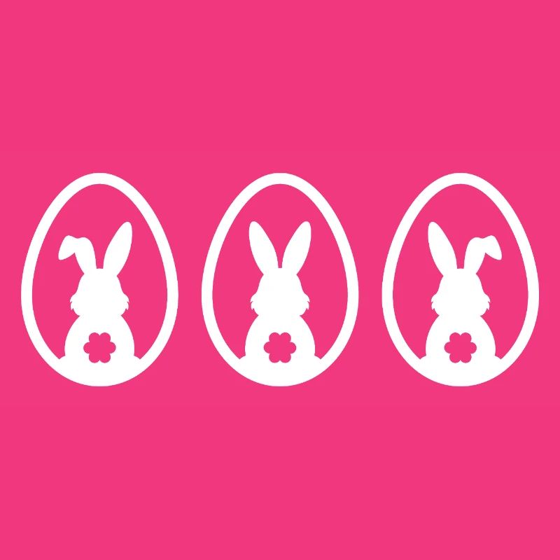 EASTER BUNNY EASTER EGGS EASTER