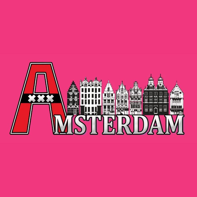 Amsterdam mit einem großen A