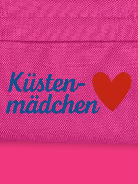 Küsten Mädchen Herz Overlay