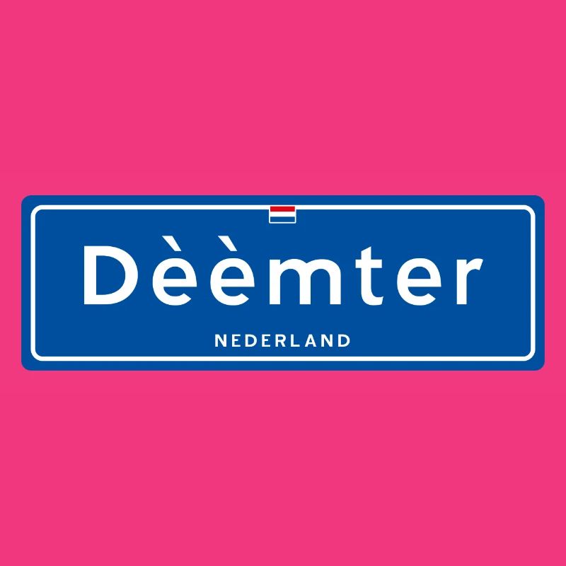Panneau de nom de lieu Dèèèmter (Deventer)