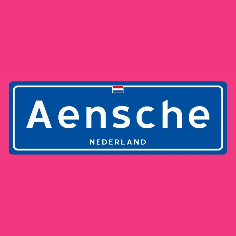 Ortsschild Aensche (Enschede)