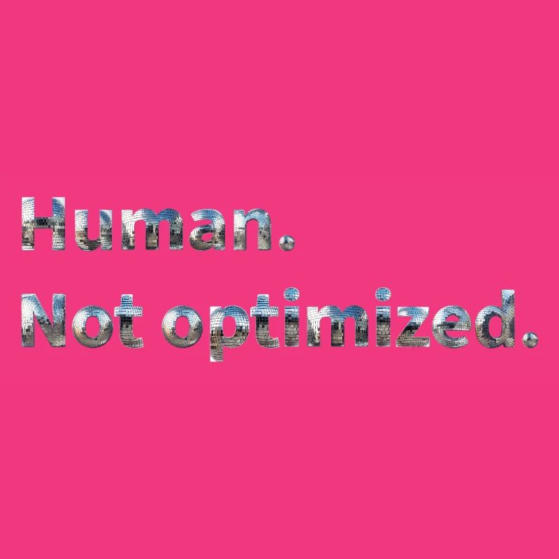 Human. Not optimized.