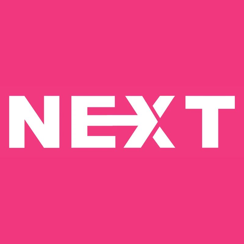 Next White Text