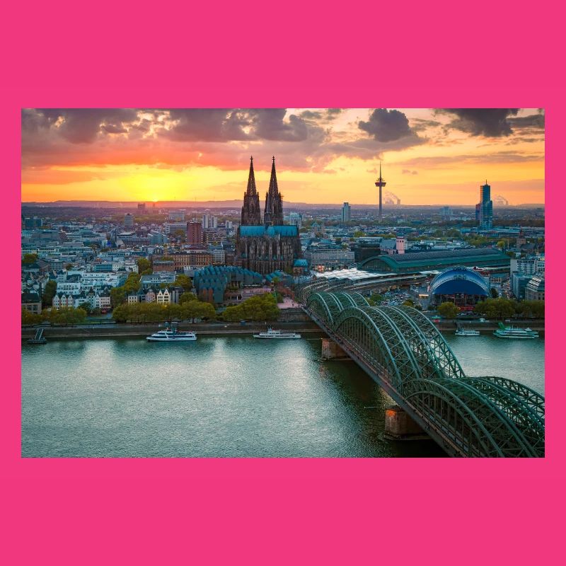 Kölner Dom im Abendlicht