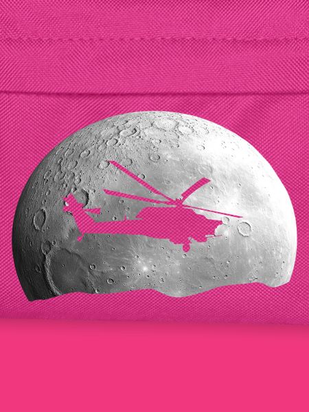Hubschrauber Mond Geschenkidee