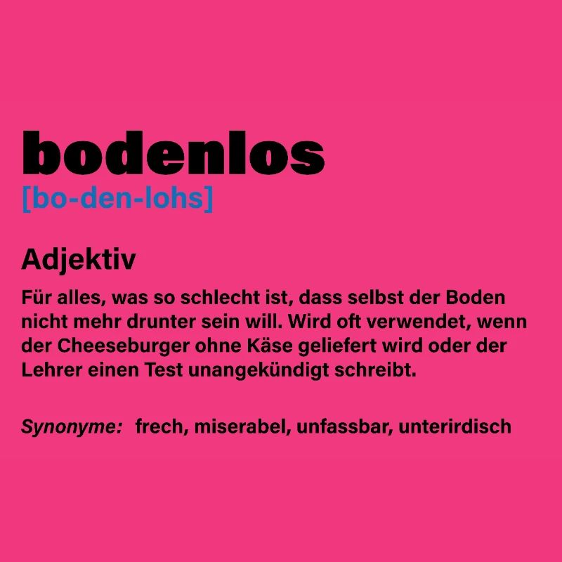 Bottomless – When it's really too much