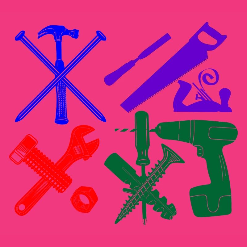 Construction worker tool color