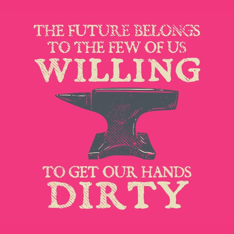 Blacksmith Anvil Future Willing Hands Dirty Design