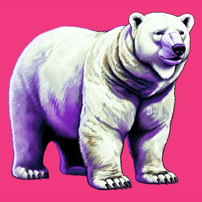 Weißer Eisbär
