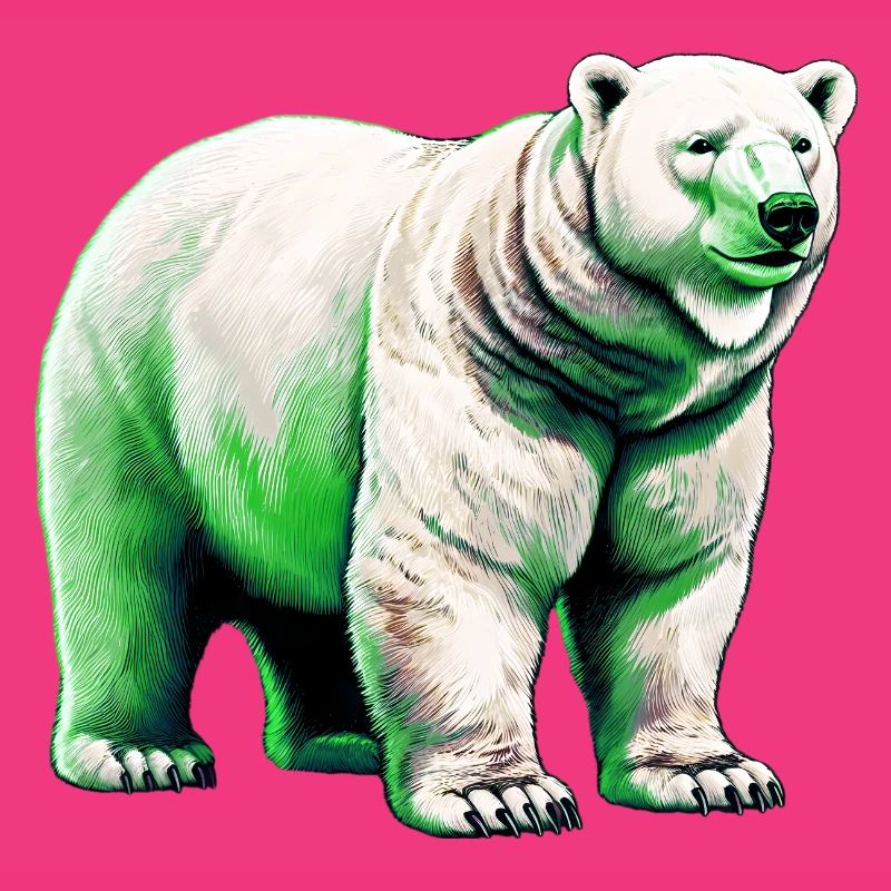 Weißer Eisbär