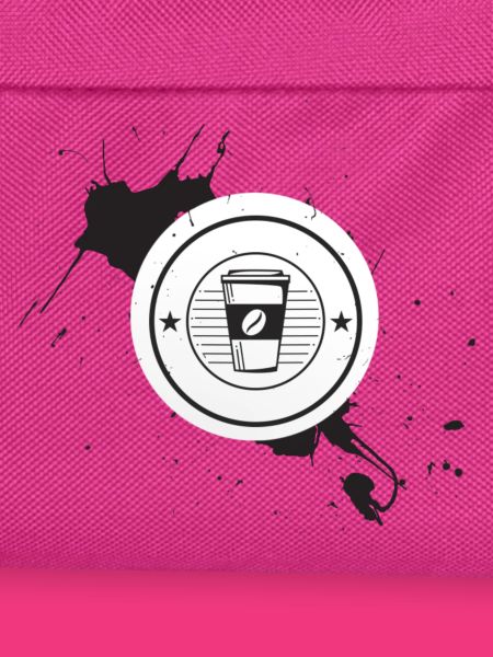 Kaffee-Emblem Becher