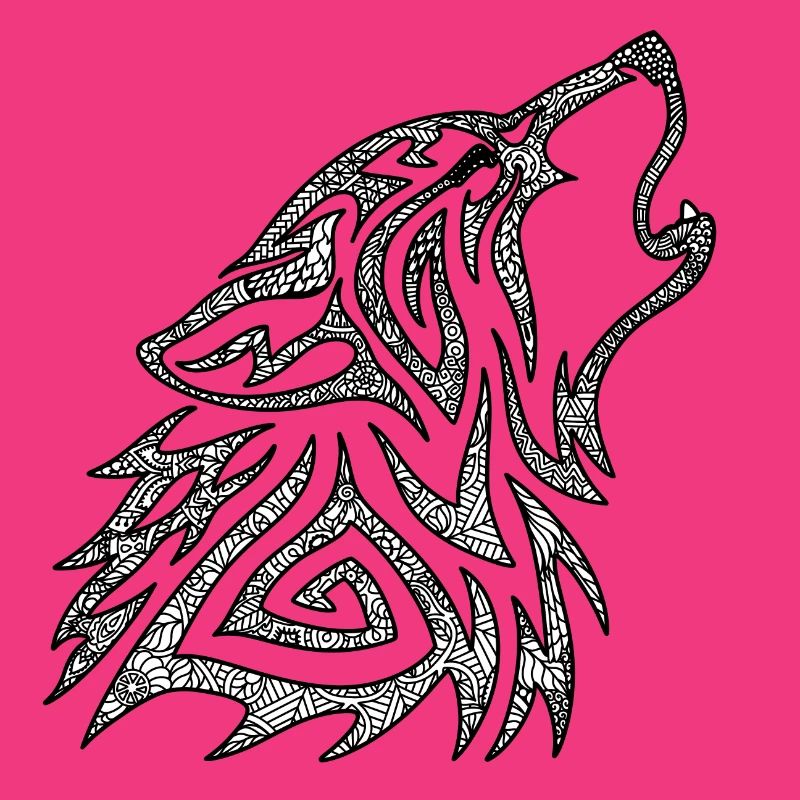 Howling Wolf Mandala