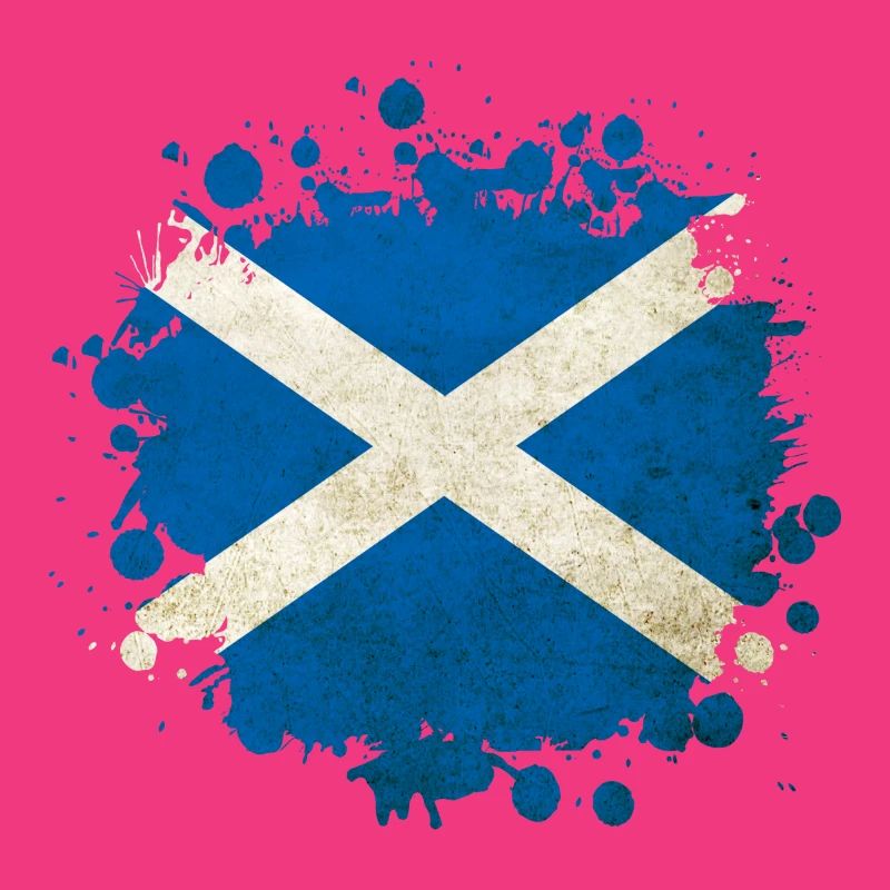 Conception des drapeaux blob en Écosse
