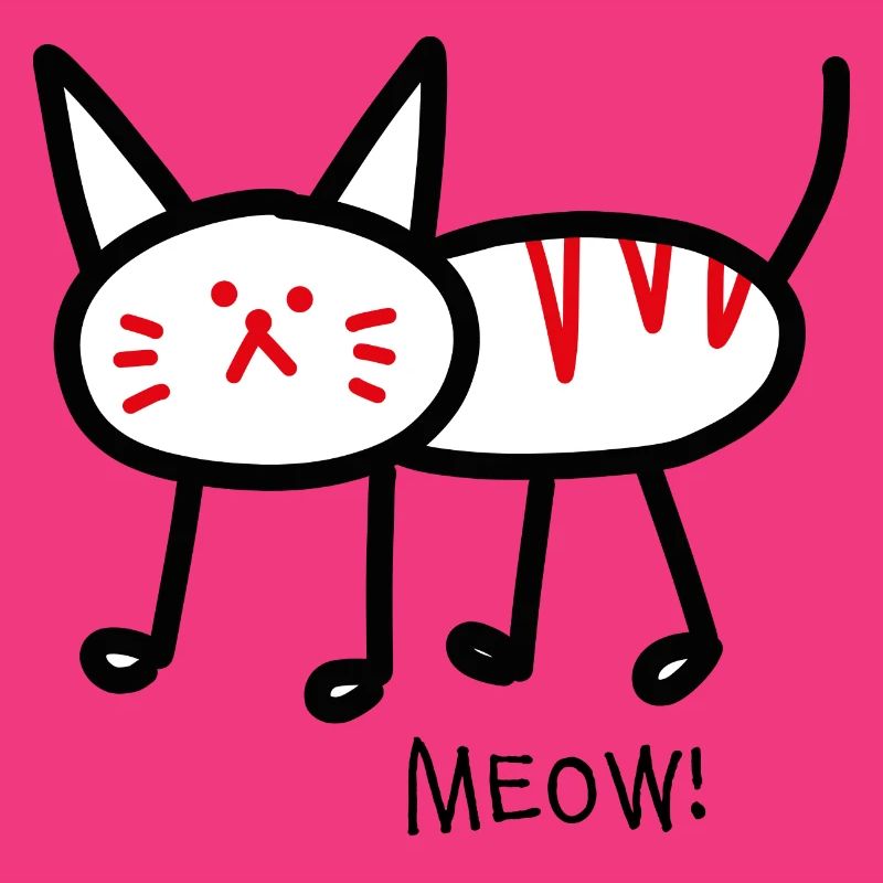 Meow! white