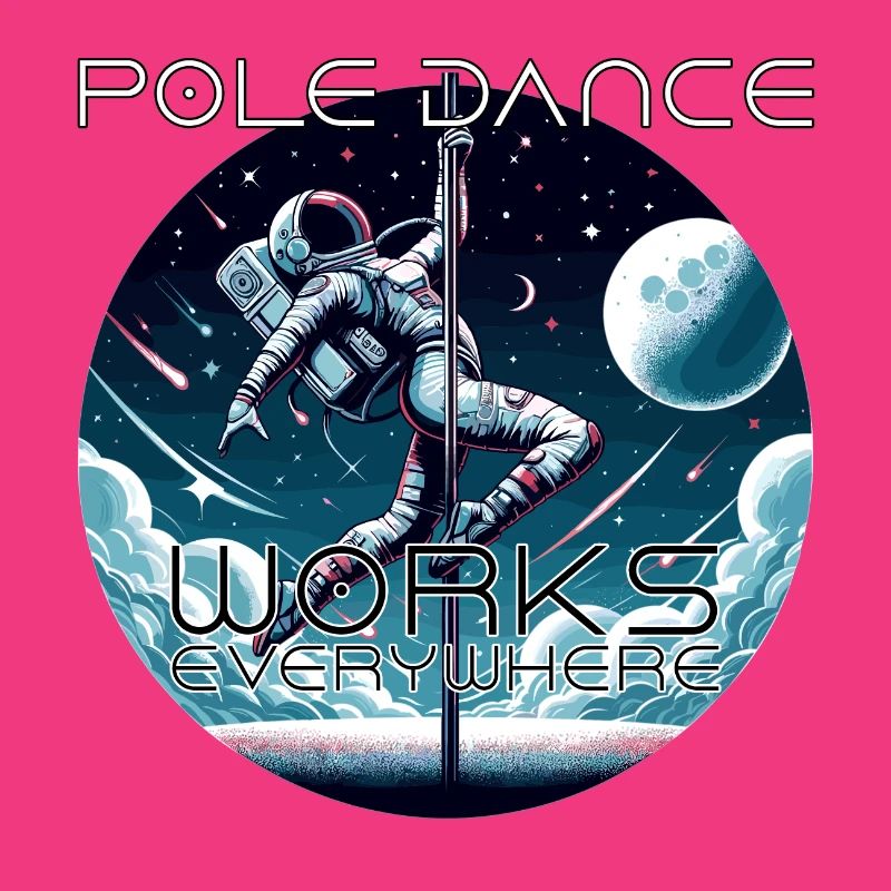 Pole dance astronaute Pole Dance cadeau