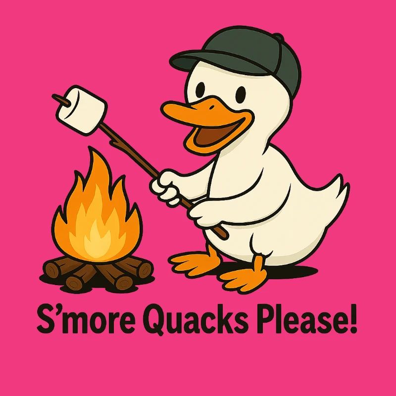 S'more Quacks Please! – Camping Duck