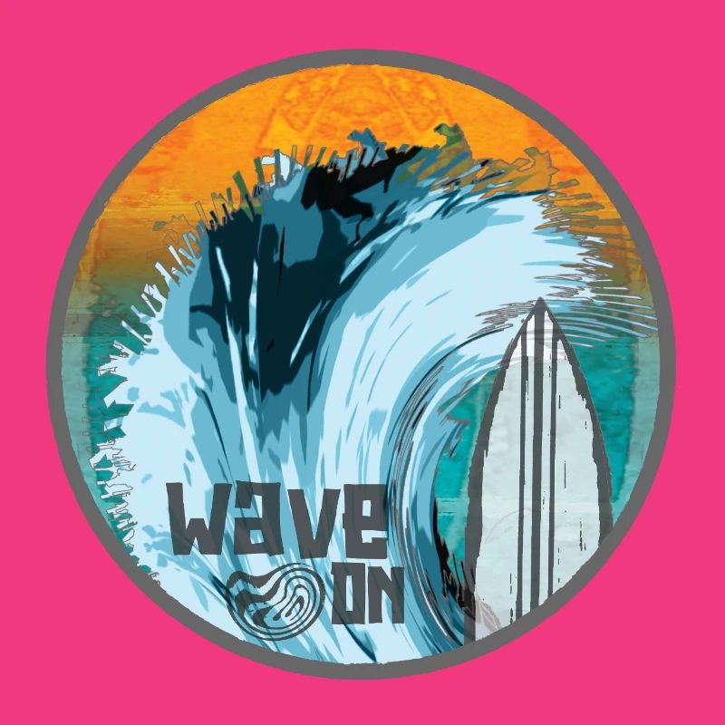 Vague dans Surf Magic Patch