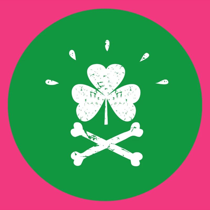 Joyeuse Roger Shamrock Saint-Patrick