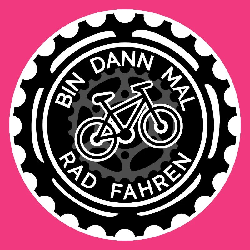 Bin dann mal Radfahren - Conception de logo de VTT